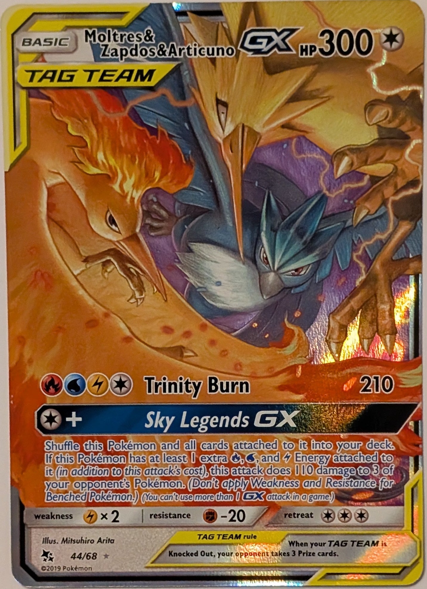 Moltres & Zapdos & Articuno GX (HIF 44) EN