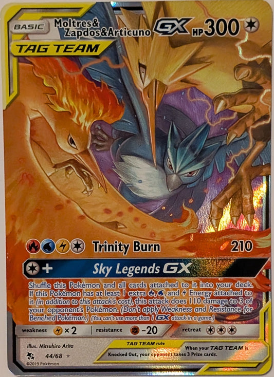 Moltres & Zapdos & Articuno GX (HIF 44) EN