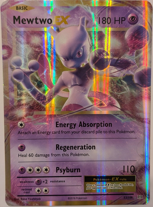 Mewtwo EX (EVO 52) EN XXL