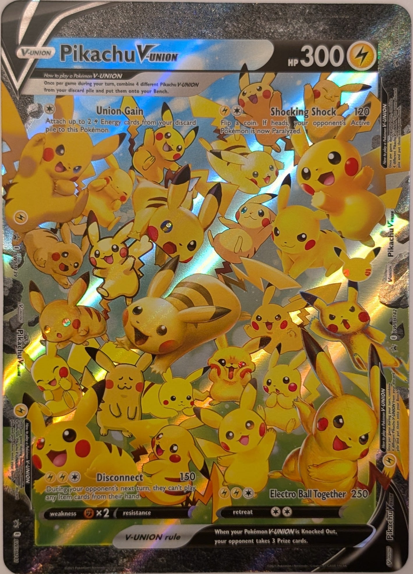 Pikachu V-UNION (SWSH) EN XXL