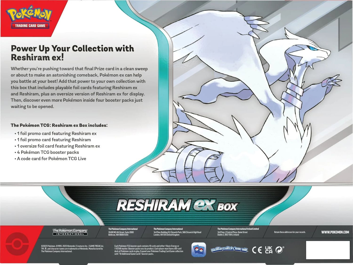 Reshiram EX Kollektion DE