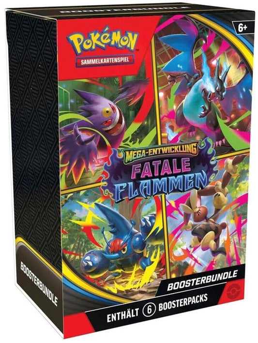 Mega-Entwicklung: Fatale Flammen Boosterbundle (DE)