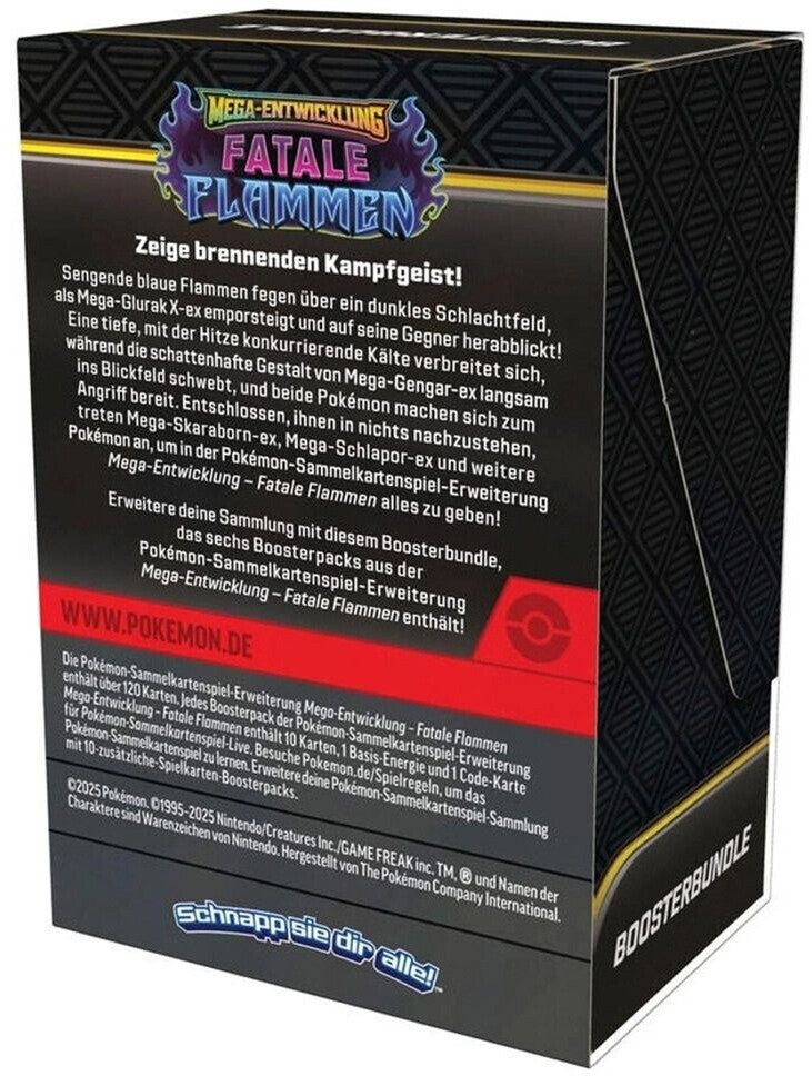 Mega-Entwicklung: Fatale Flammen Boosterbundle (DE)